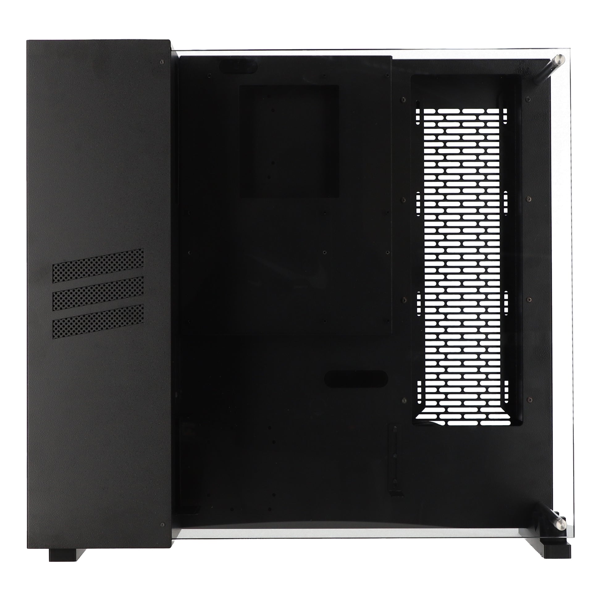 PC wall mount chassis with 360mm radiator mounting slot